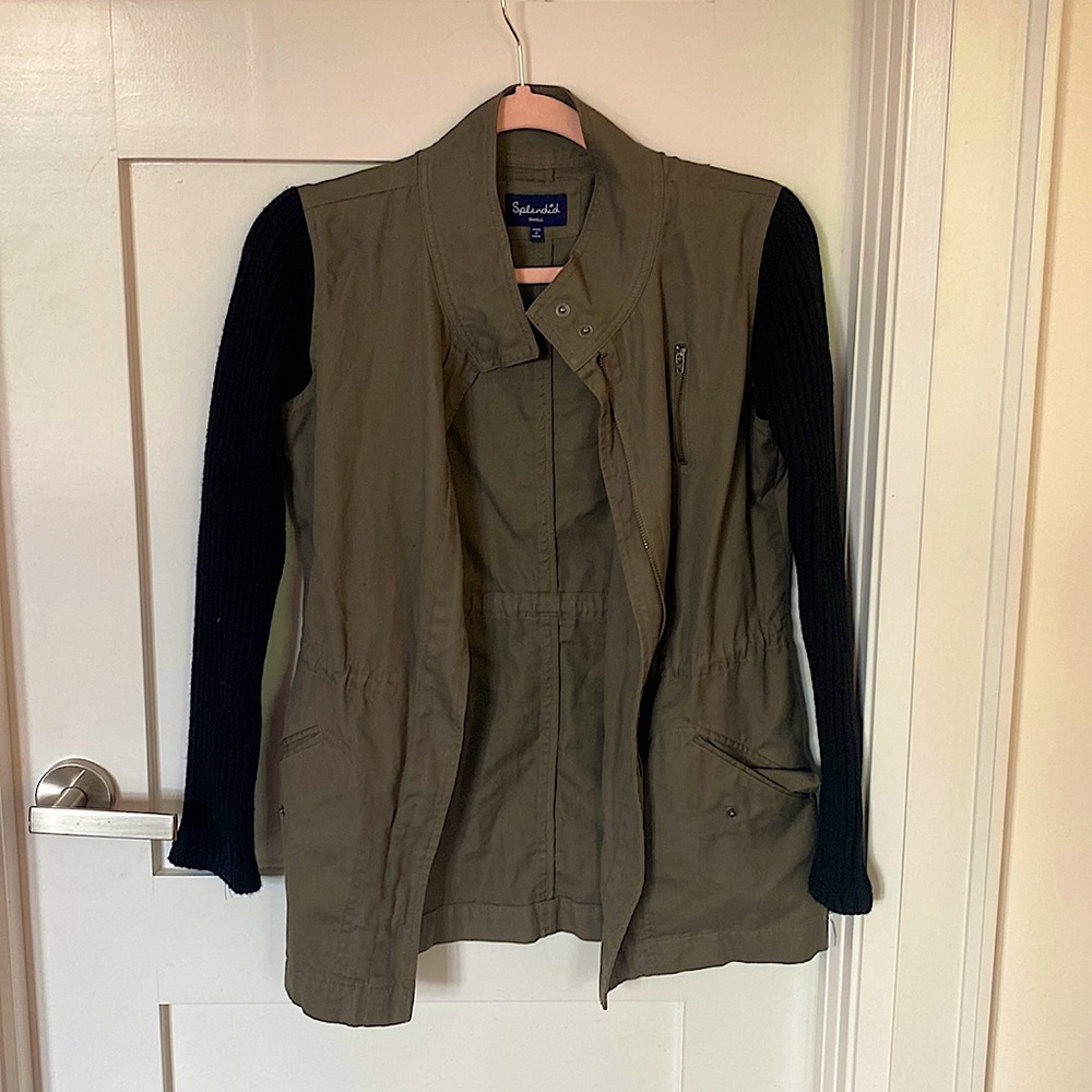 Splendid Knit/Cargo Jacket